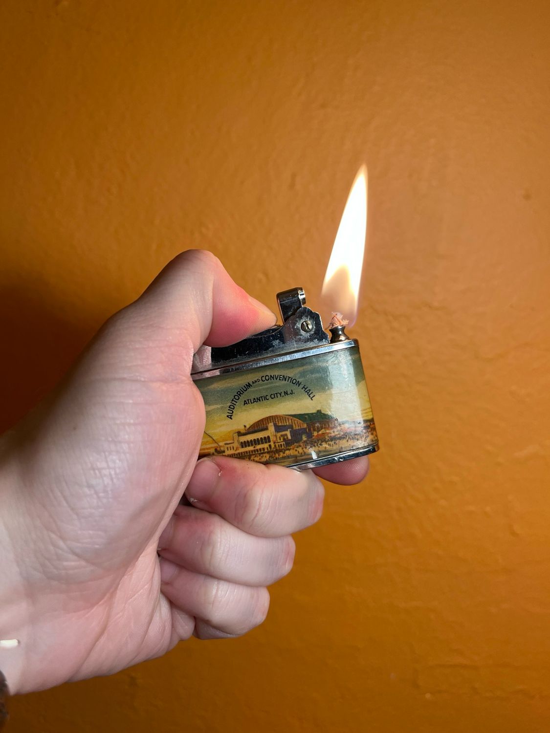 Atlantic City NJ Souvenir Flat Lighter