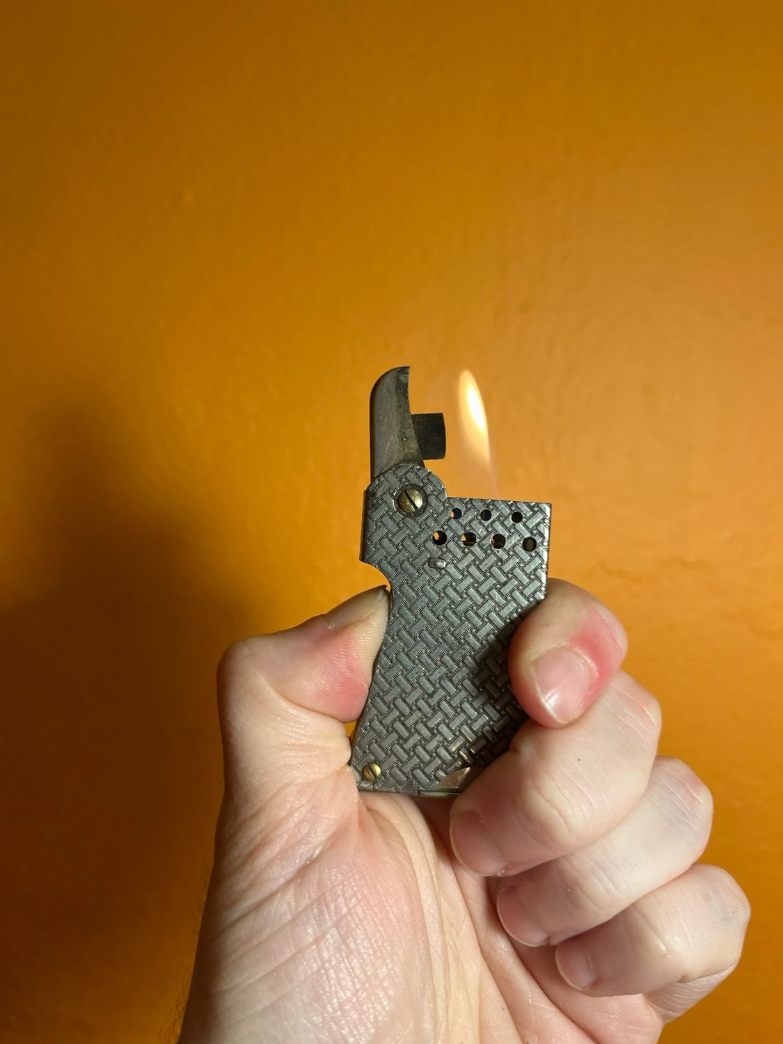 Depend Basketweave Squeeze Lighter