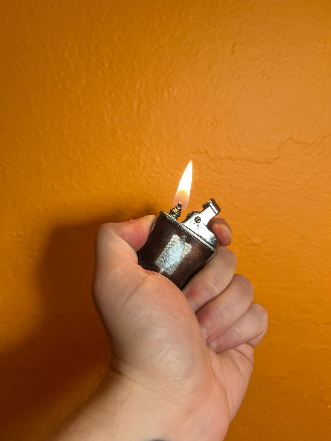 Ronson Tortoise Colored Lighter