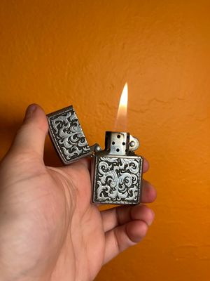 2003 Marlboro Western Belt Buckle Zippo Lighter Combo