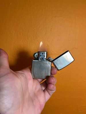1998 Standard Silver Plated Zippo Lighter