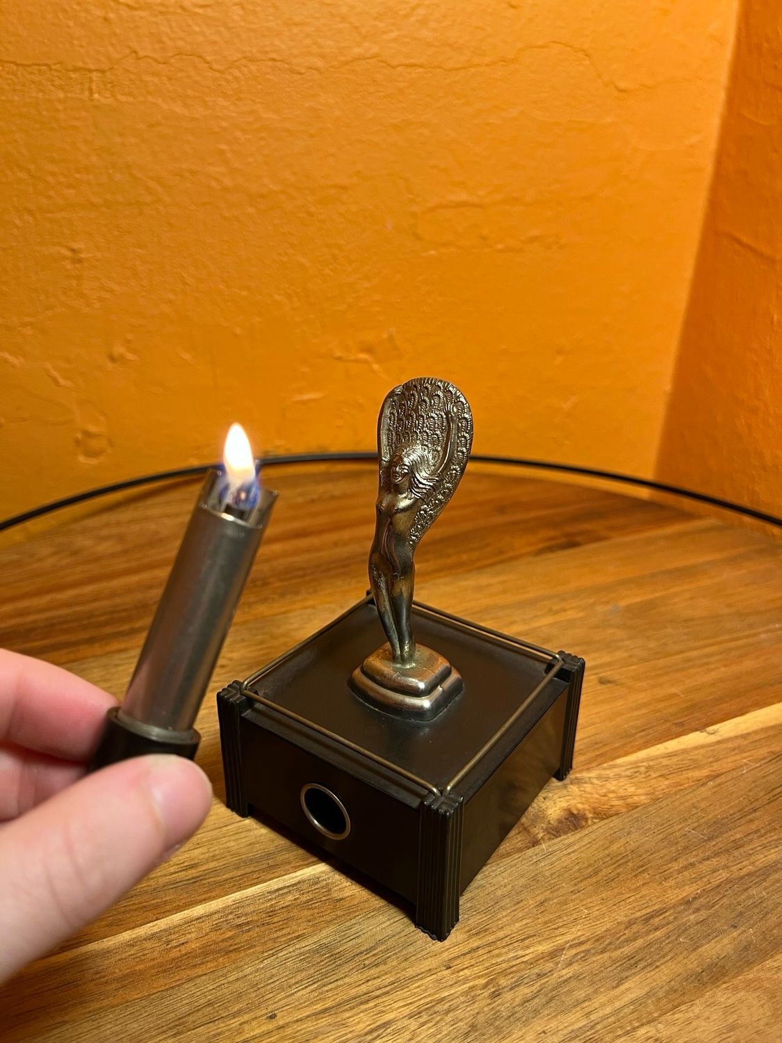 Parker Of London Silent Flame Electric Table Lighter