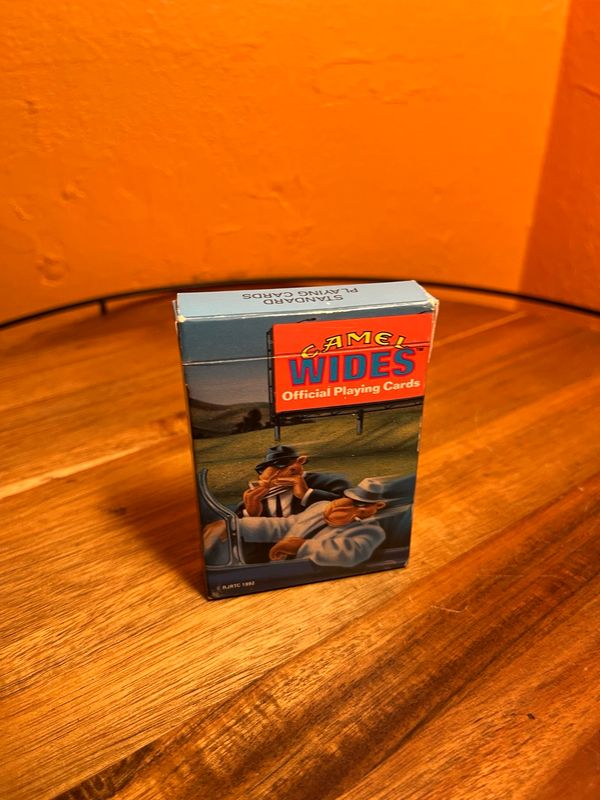 1992 Camel Wides Playing Cards