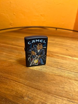 1995 Z335 Smokin Joe Camel Motorcycle Zippo Lighter