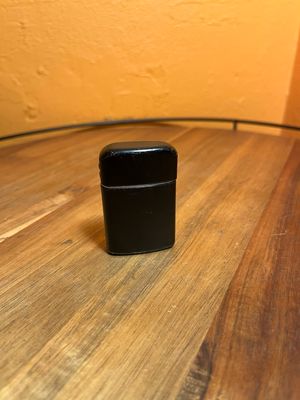Black Ronson Typhoon British Empire Made Flip Top Lighter