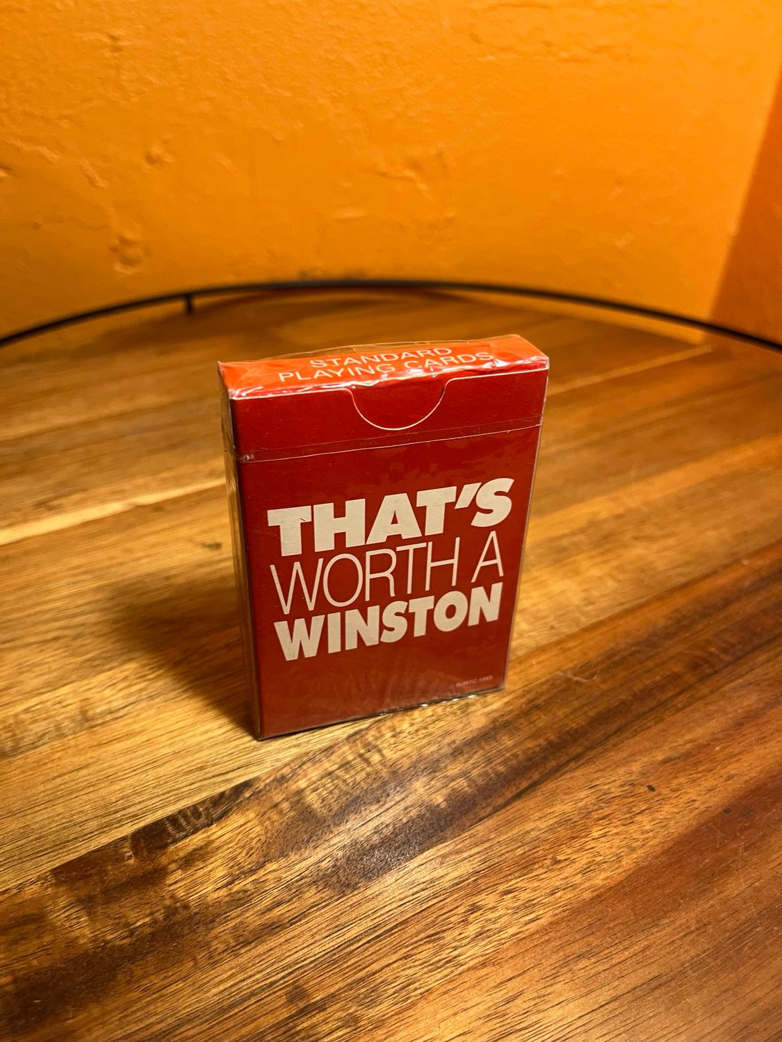 That’s Worth A Winston Playing Cards