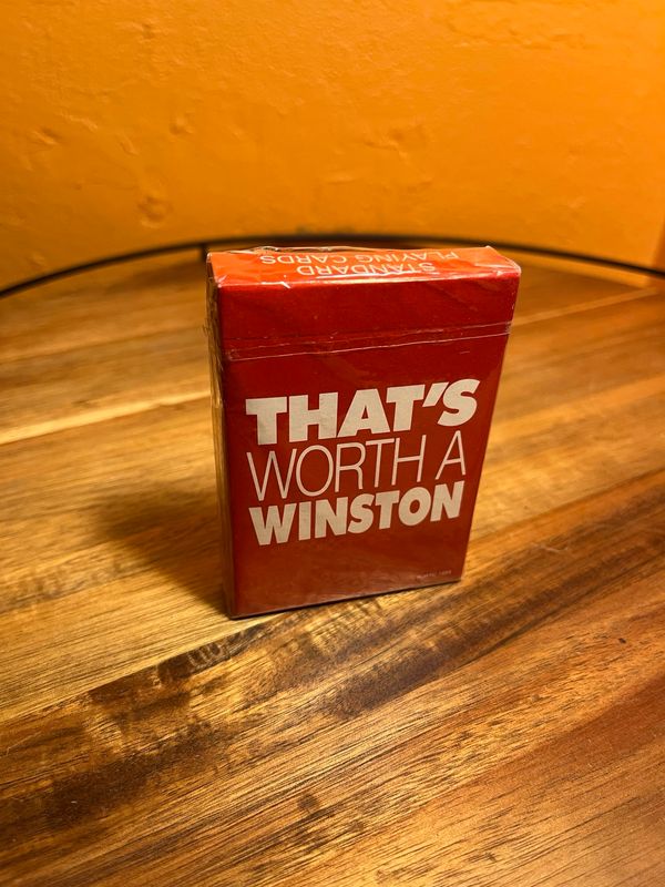 That’s Worth A Winston Playing Cards