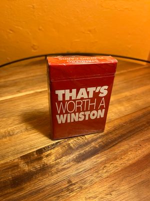 That’s Worth A Winston Playing Cards