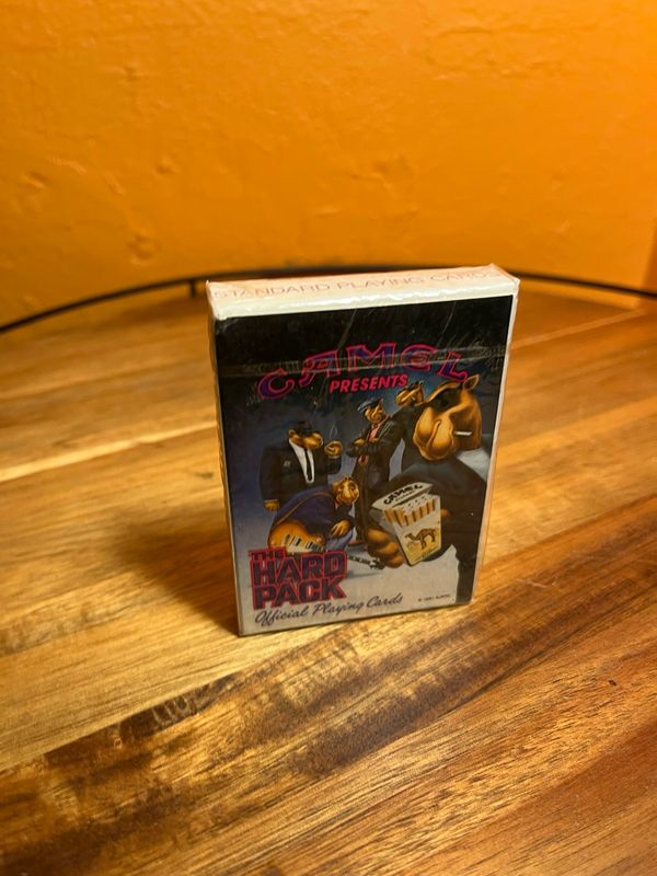 1990s Camel Presents The Hard Pack Playing Cards