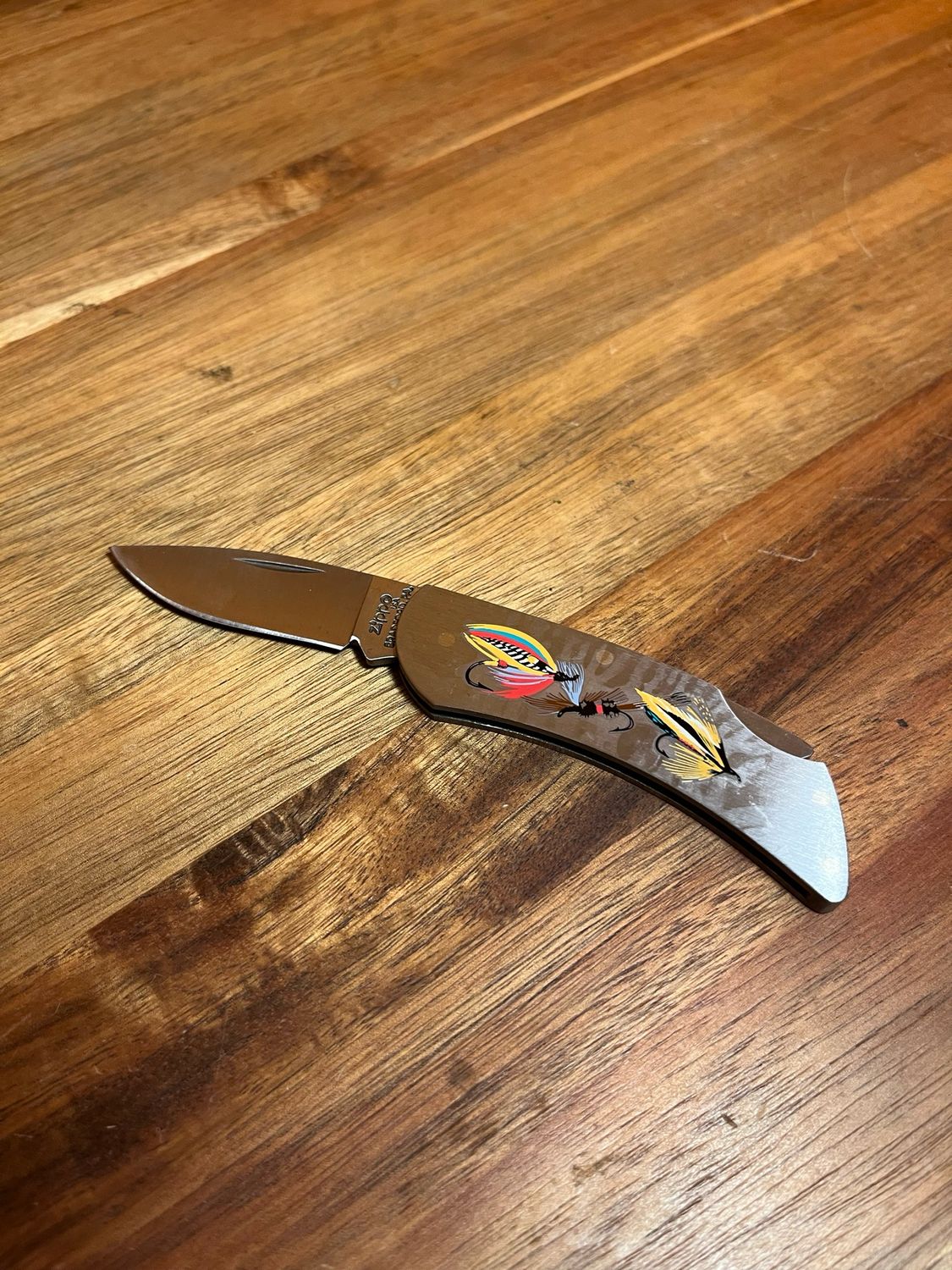 Fishing Lures Zippo Knife