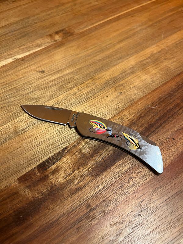 Fishing Lures Zippo Knife