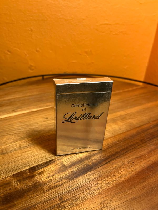 Newports Compliments Of Lorillard Playing Cards