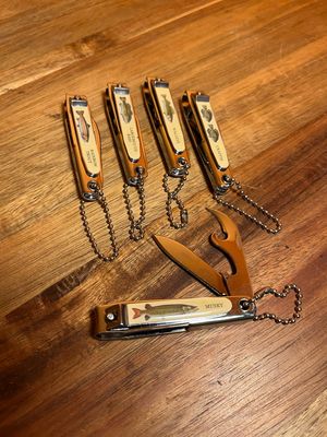 Game Fish Species Nail Clipper Knife Keychain Multitool