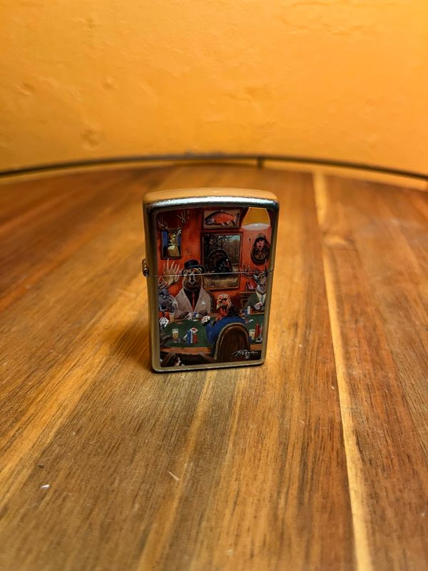 2010 Pieken Poker Game Zippo Lighter