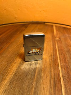 1958 Standard Sand &amp; Gravel Co Zippo Pipe Lighter