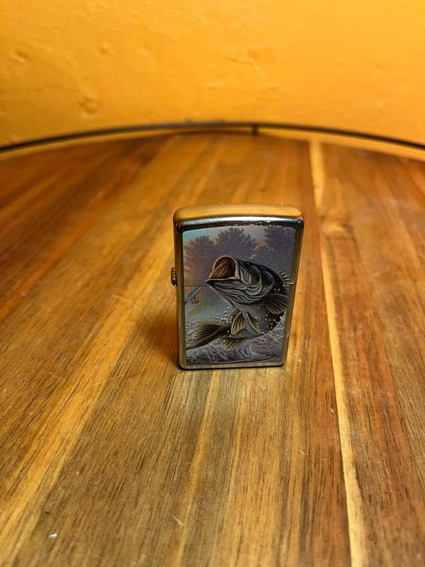 2014 Bass Fishing Zippo Lighter