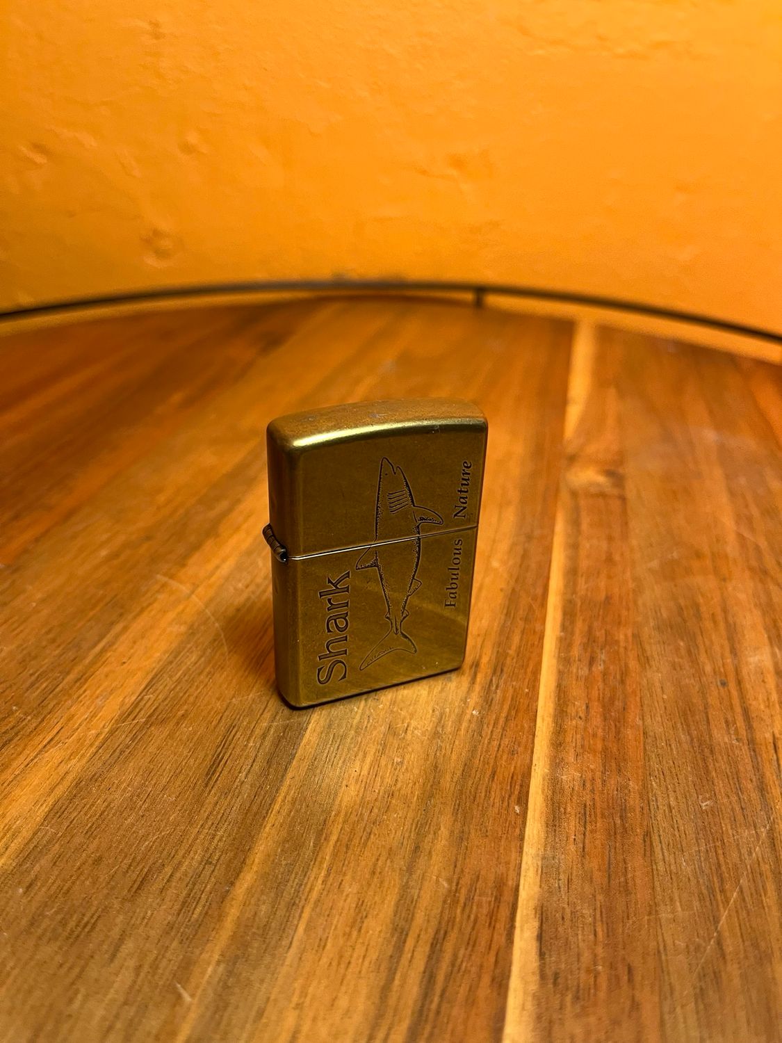1998 Shark Fabulous Nature Zippo Lighter