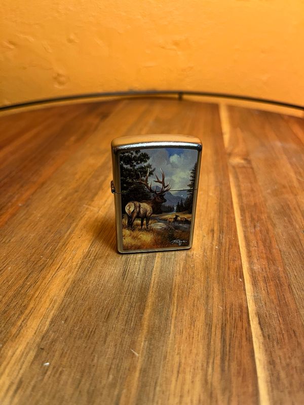 2011 Pieken Elk Wapiti Deer Zippo Lighter