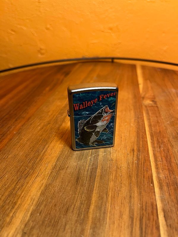 2016 Walleye Fever Fishing Zippo Lighter
