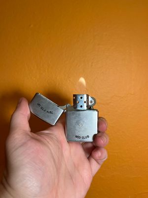 79th FTR GP NCO Club Youngstown OH Flip Top Lighter
