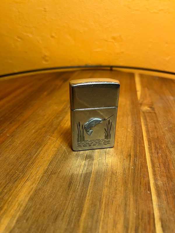 Fishing Relief &amp; Emblem Production Service Inc CO Wind Master Lighter