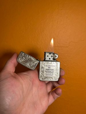 CA Shetrom Inc Transport Huntingdon PA Filigree Lighter