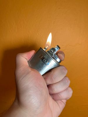 Customized ‘OE’ Ronson Lighter
