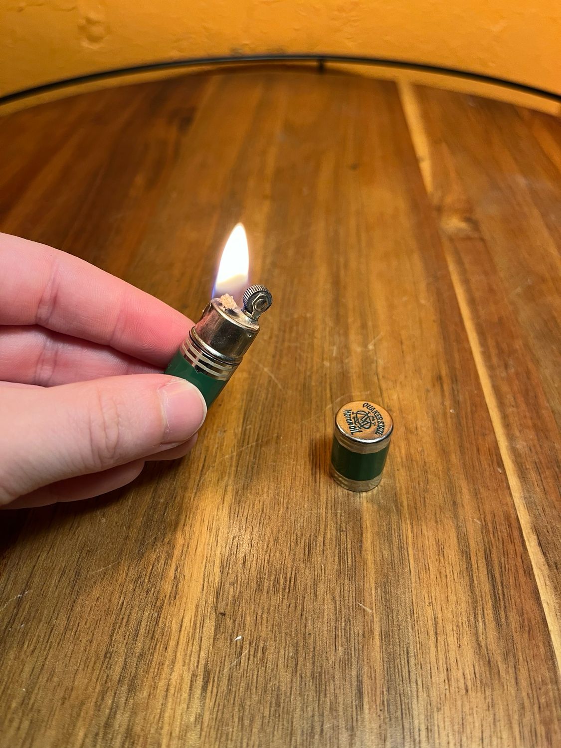 Quaker State Motor Oil Capsule Lighter