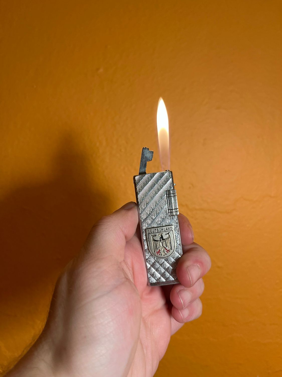 Customized ‘George Hopkins’ Deutschland Germany Coat Of Arms Souvenir Butane Lighter