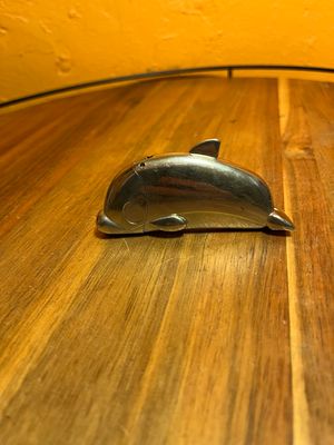Dolphin Flip Top Disposable Lighter Cover