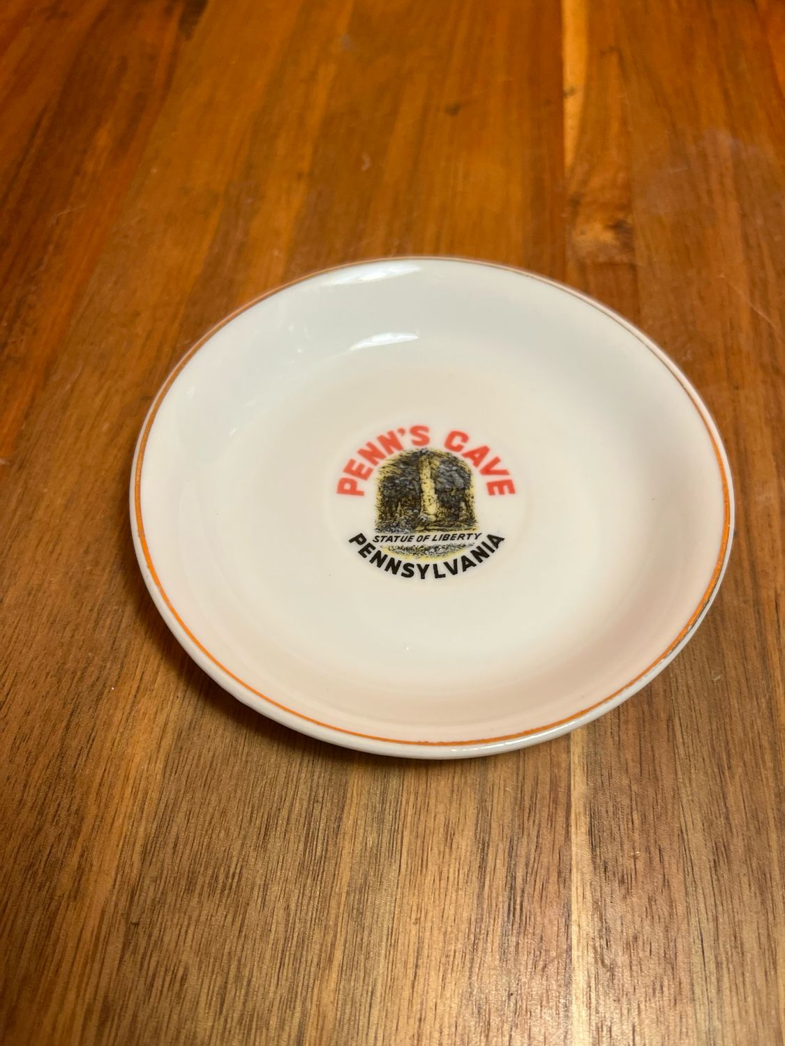 Penn’s Cave PA Souvenir Ashtray