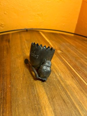 Best Wishes Chick Cracked Egg Ashtray
