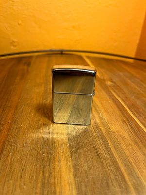 1997 Al Asnel Fishing Mirrored Zippo Lighter