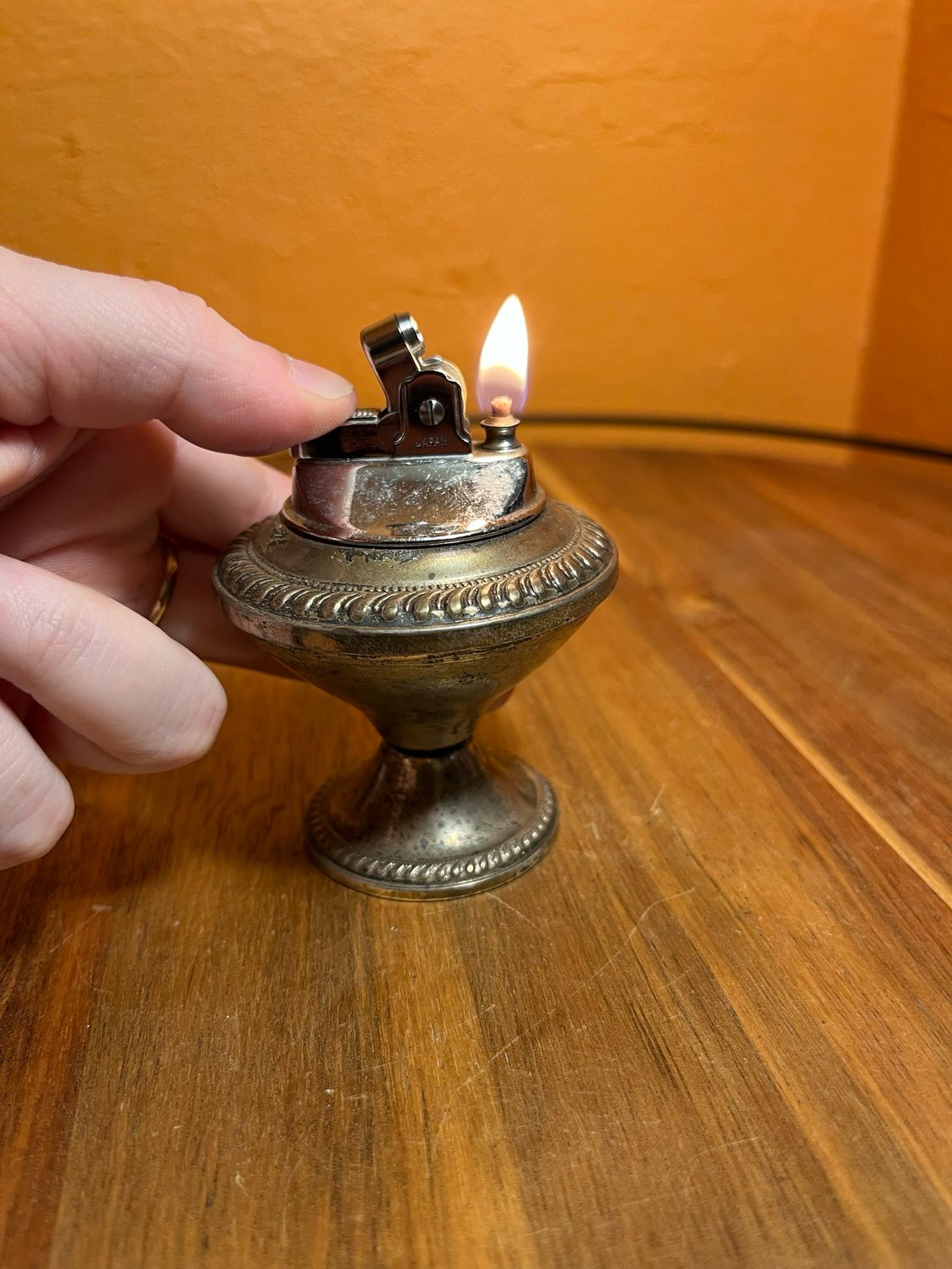 Weighted Sterling Table Lighter