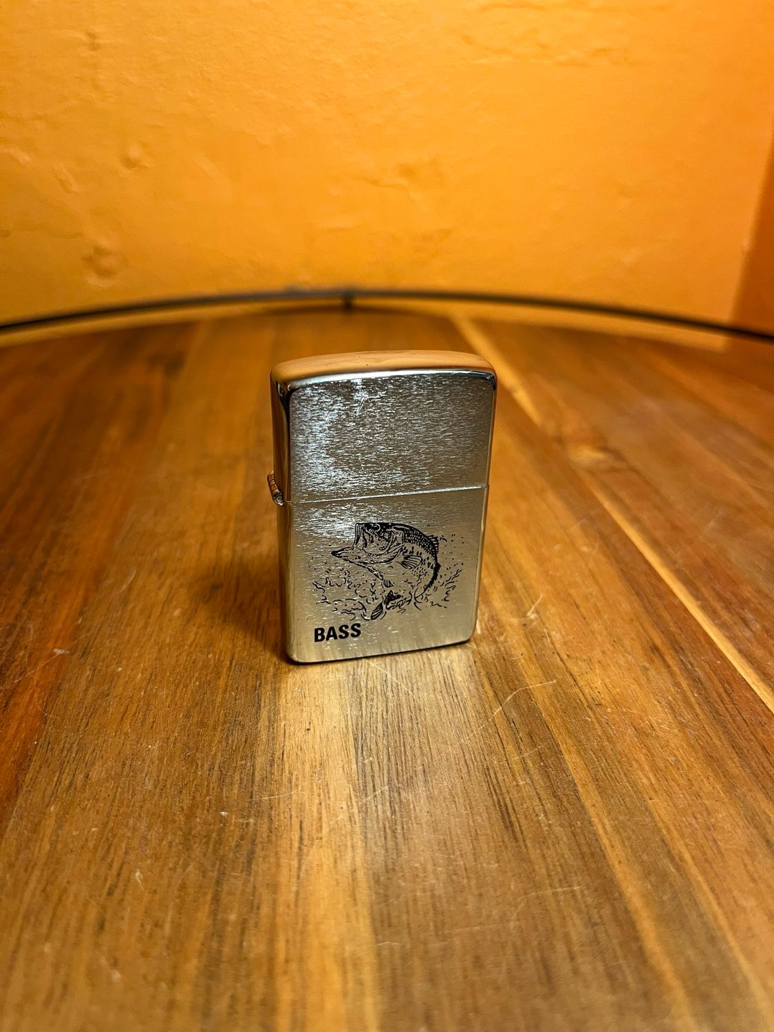 1987 Bass Zippo Lighter