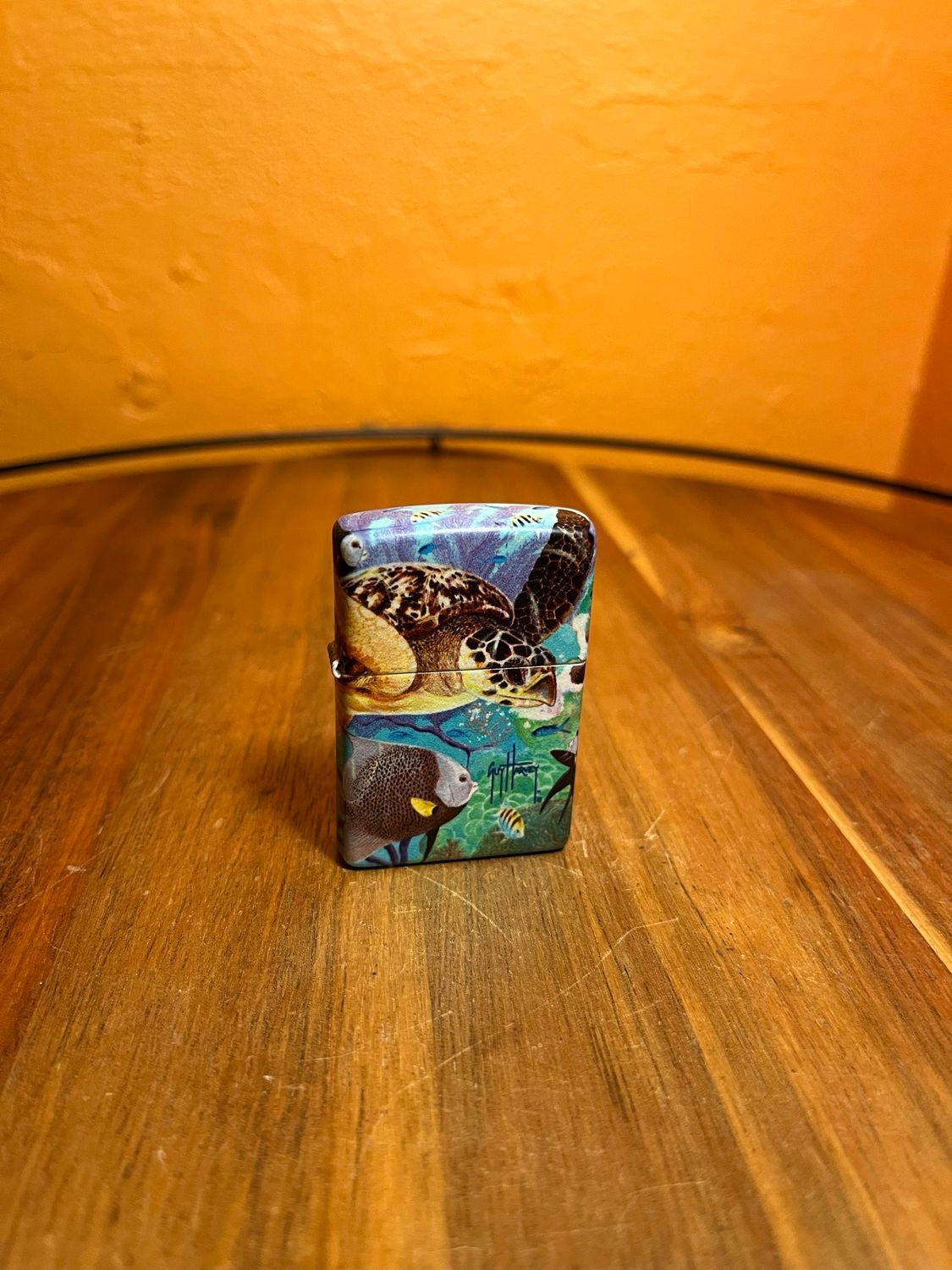 2021 Possible Glow In The Dark Sea Life Zippo Lighter