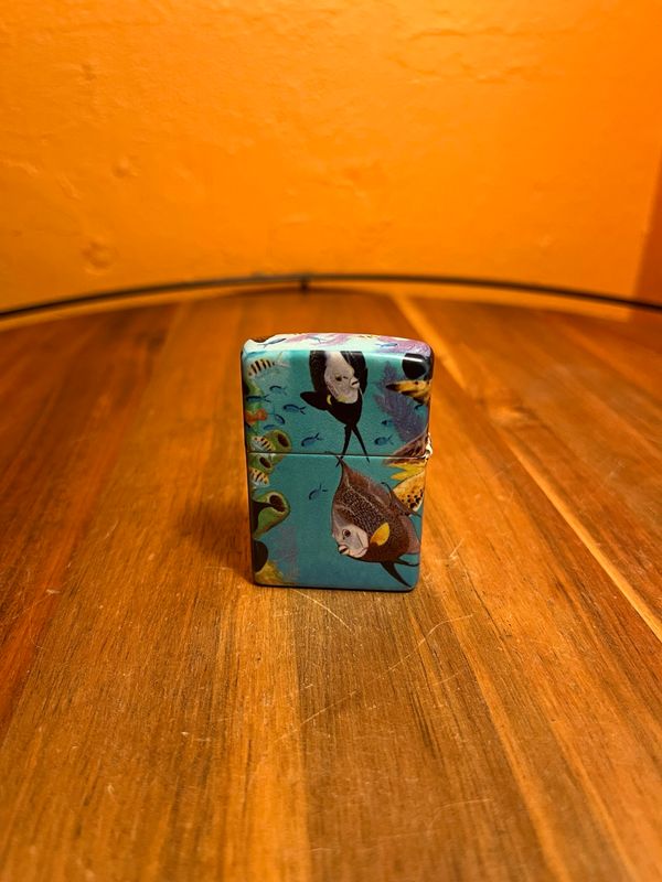 2021 Possible Glow In The Dark Sea Life Zippo Lighter