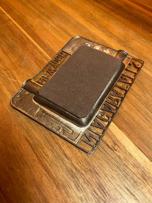 Niagara Falls NY Metal Souvenir Ashtray