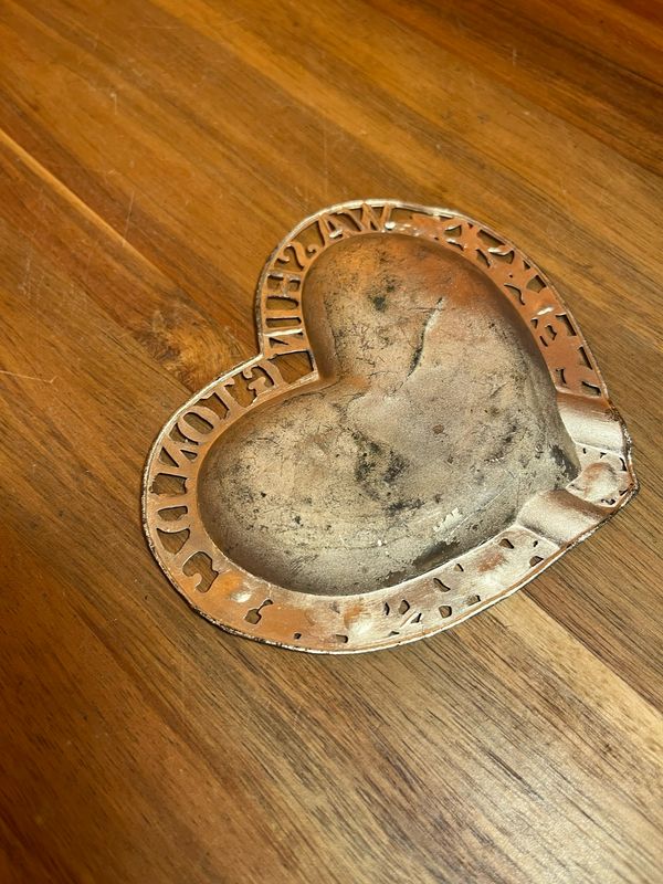 Washington DC Souvenir Metal Ashtray
