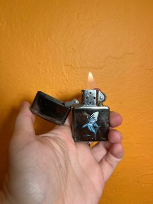 2002 Distressed Guy Harvey Shark Zippo Lighter