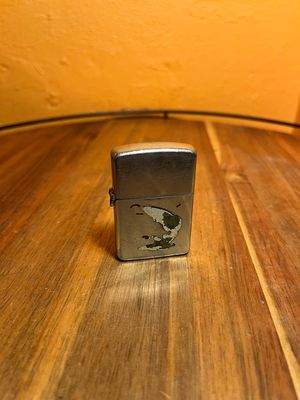 Faded Fish Flip Top Lighter