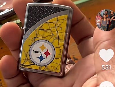 2014 Steelers Zippo