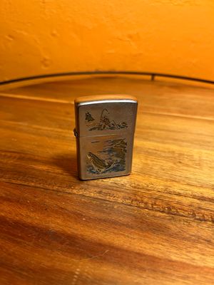 1965 Salmon Fishing Zippo Lighter