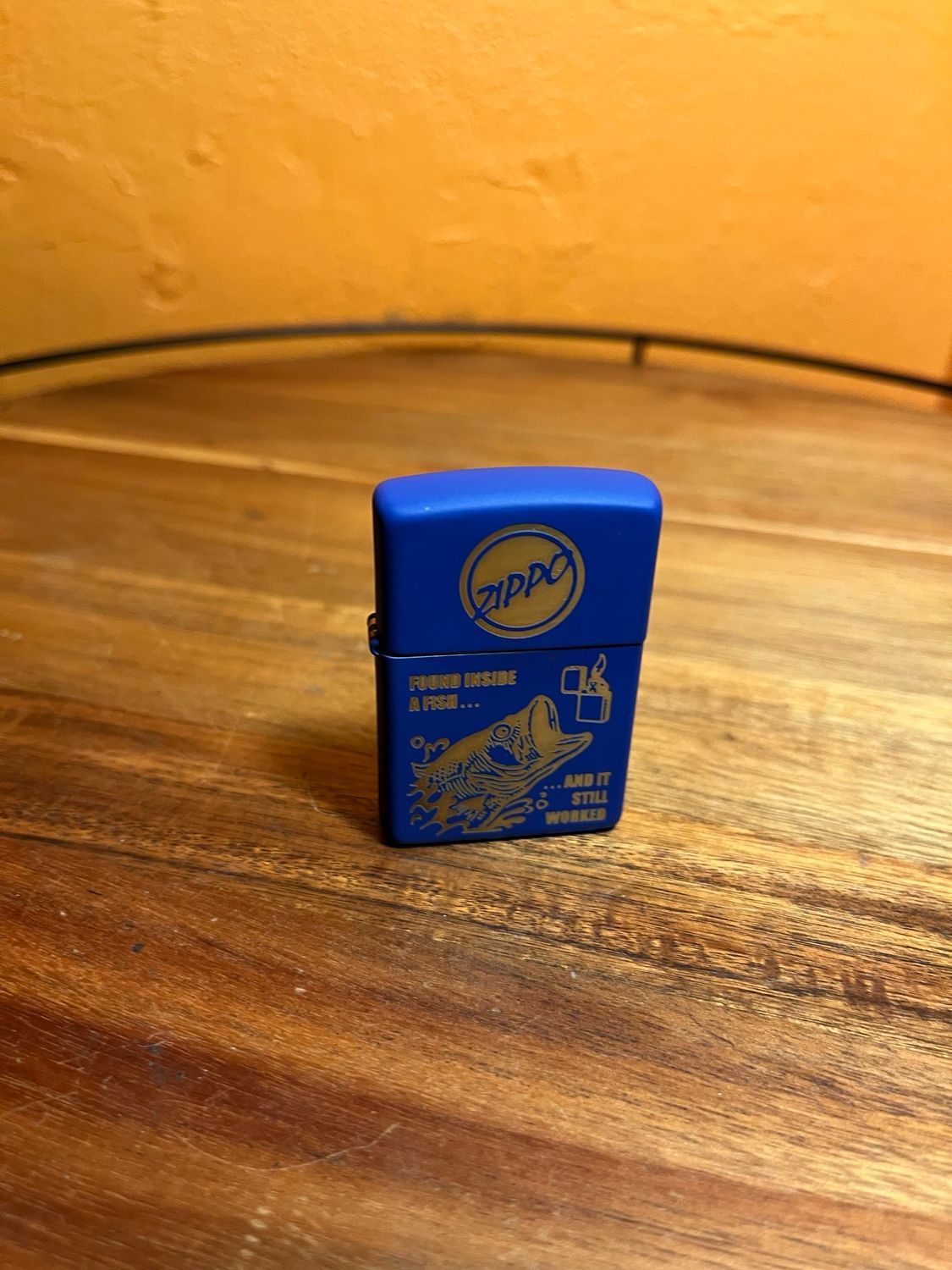 2017 Found Inside A Fish &amp; Still Worked Zippo Lighter
