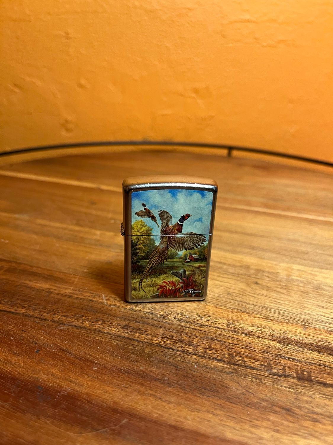 2011 Pieken Ringneck Pheasant Zippo Lighter