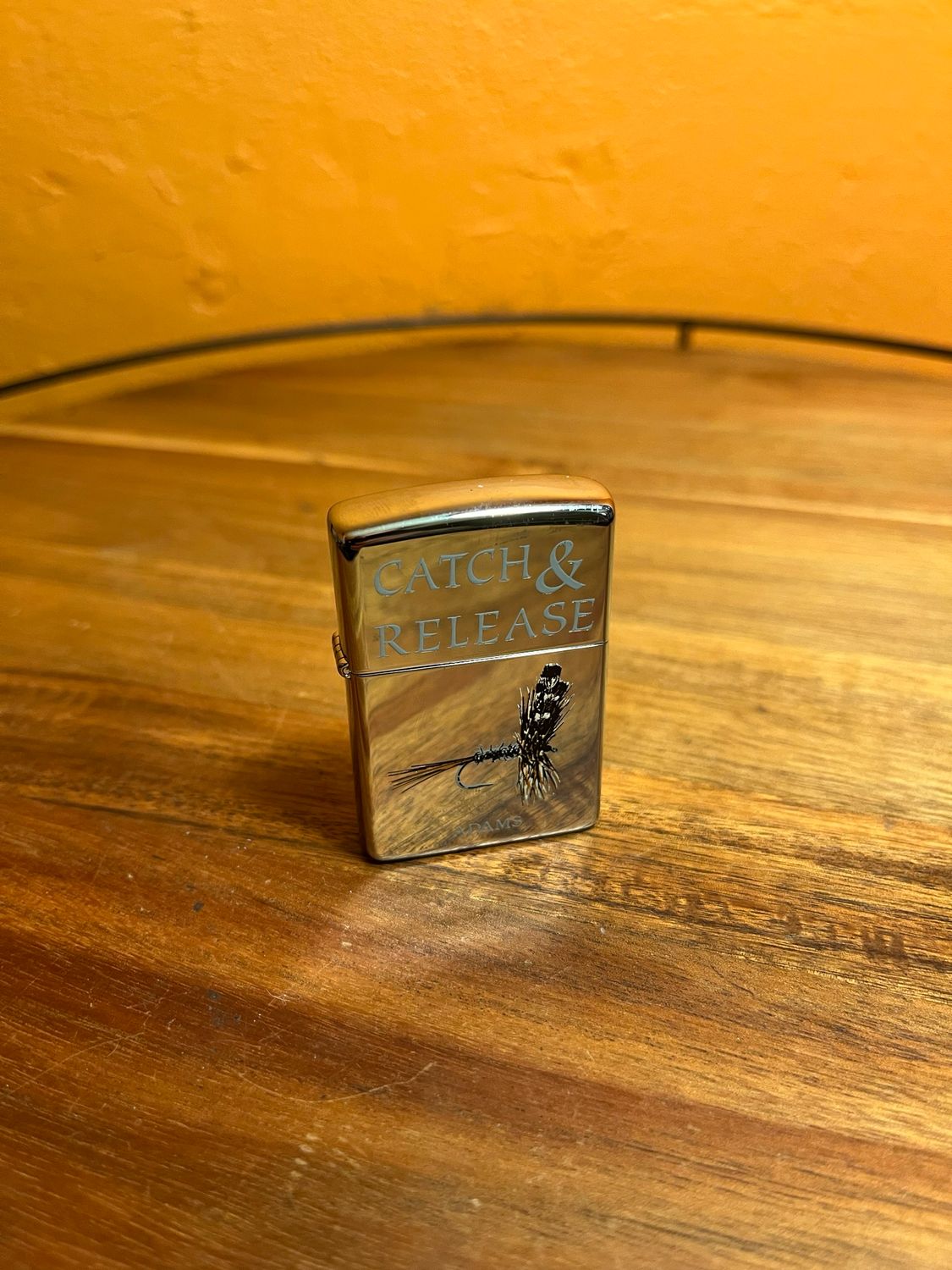 1994 Catch &amp; Release Adams Lure Zippo Lighter
