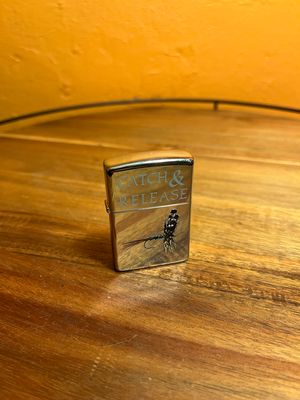 1994 Catch &amp; Release Adams Lure Zippo Lighter