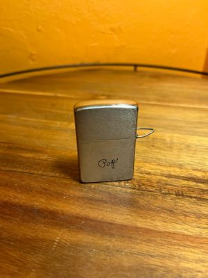 1958 Customized ‘Pop’ Loss Proof Trout Fishing Zippo Lighter