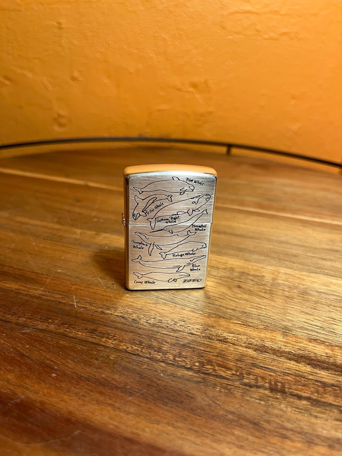1999 Whale Species Zippo Lighter