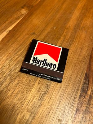 Marlboro Cowboy Matchbook
